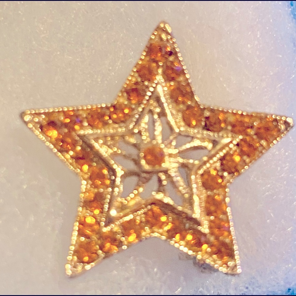 Vintage star pin